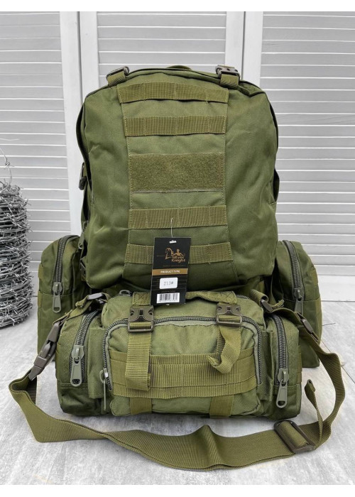 Тактичний рюкзак SILVER KNIGHT 213 ОЛИВА 55л