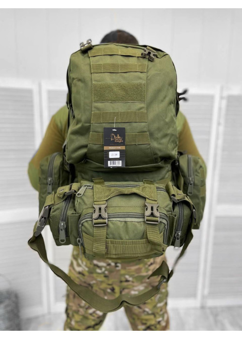 Тактичний рюкзак SILVER KNIGHT 213 ОЛИВА 55л