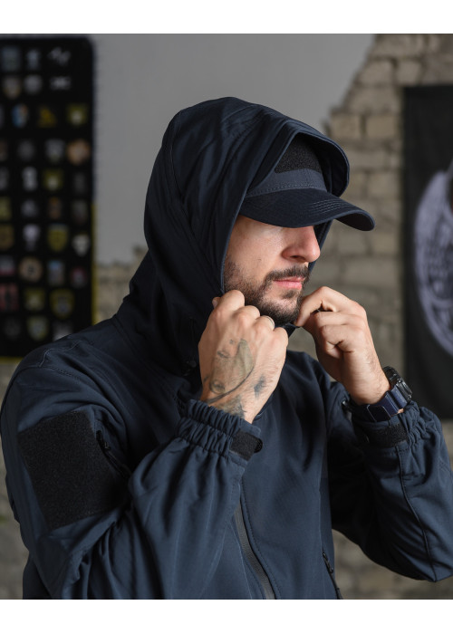 Тактична куртка Soft Shel синій