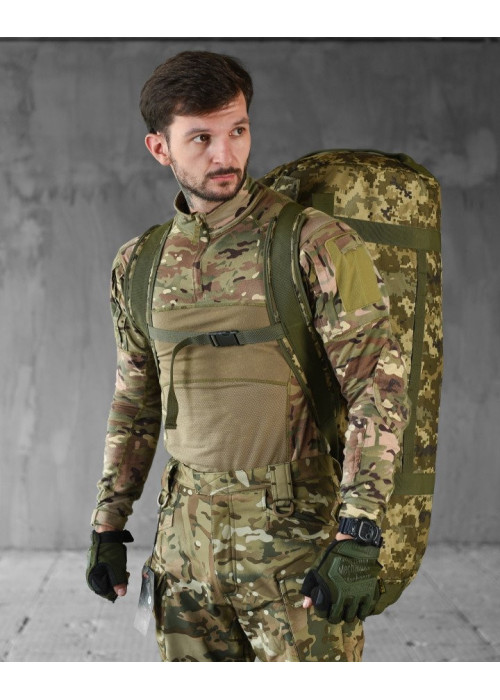 Баул кордюру 120 л піксель