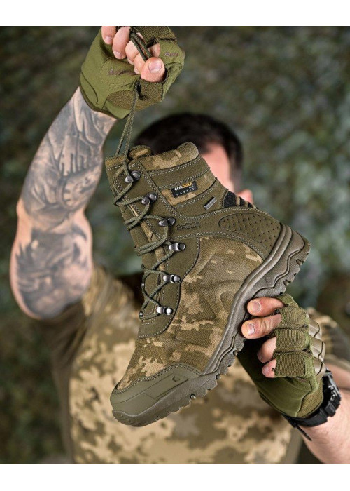 Тактичні черевики ALPINE CROWN MILITARY PHANTOM піксель