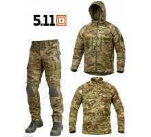 Тактичний костюм 3в1 CLON мультикам 5.11 