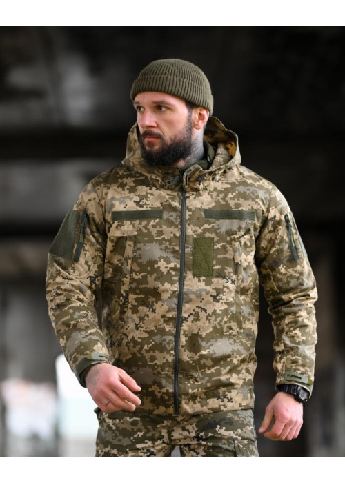 Весняна тактична куртка field піксель
