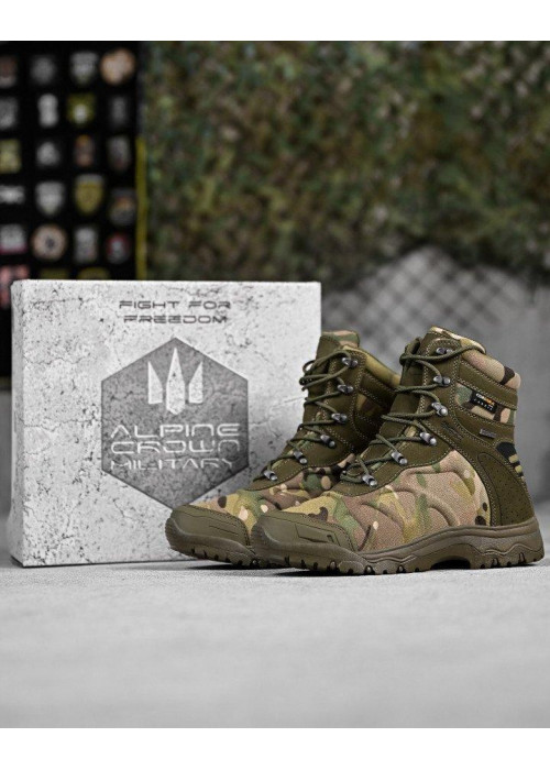 Тактичні черевики ALPINE CROWN MILITARY PHANTOM мультикам