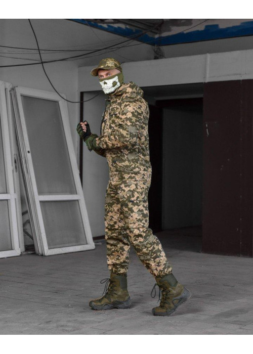 Тактичний костюм 3в1 colossus піксель