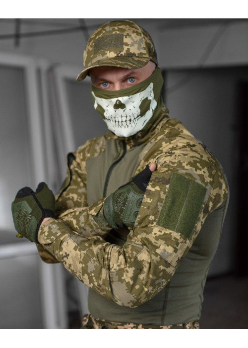 Тактичний костюм 3в1 colossus піксель