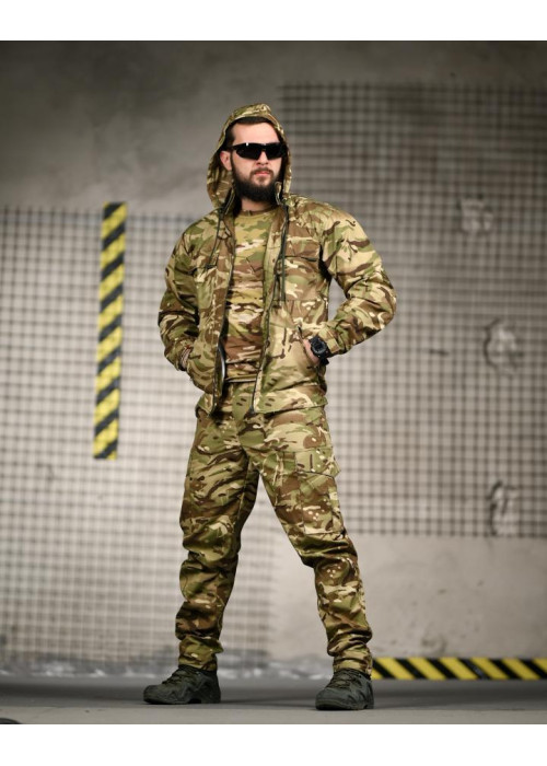 Тактичний костюм defender мультикам + футболка мультик