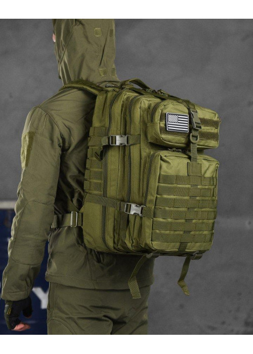 Тактичний рюкзак SILVER KNIGHT 800D Олива 45л