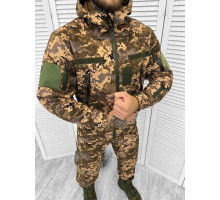 Демісезонний тактичний костюм Softshell PERODIZATION Армійський костюм Піксель