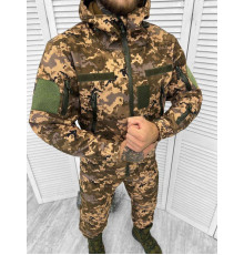 Демісезонний тактичний костюм Softshell PERODIZATION Армійський костюм Піксель
