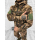 Демісезонний тактичний костюм Softshell PERODIZATION Армійський костюм Піксель