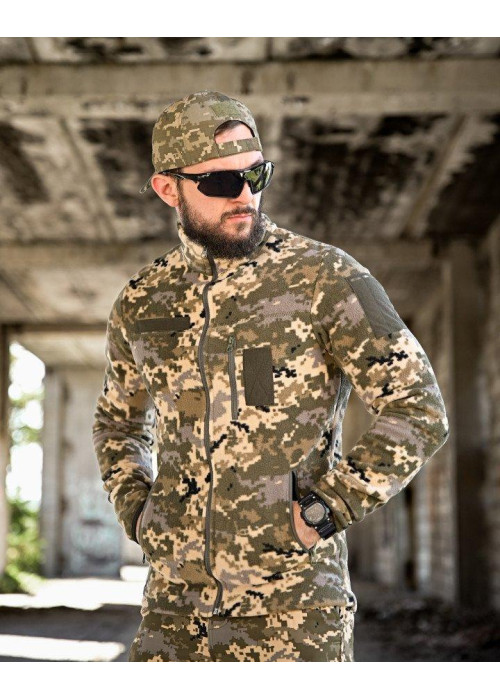 Флісова кофта піксель статутна  Patriot
