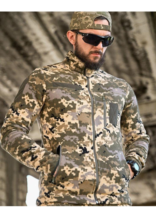 Флісова кофта піксель статутна  Patriot