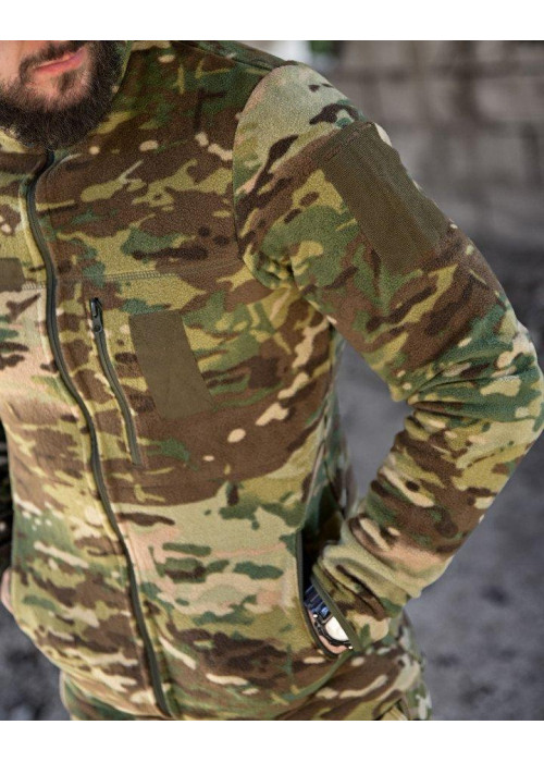 Флісова кофта мультикам статутна  PATRIOT