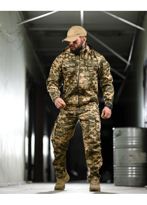 Армійський костюм Defender тактичний костюм Піксель