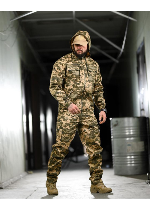 Армійський костюм Defender тактичний костюм Піксель