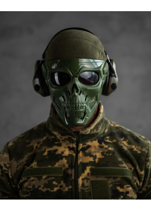 Активні тактичні навушники Tactical 6S oliva 
