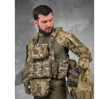 Плитоноска Artex з напашником системою швидкого скидання і 7 підсумками НП4876