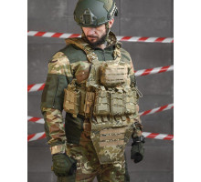 Плитоноска 4 швидкі скидання Cordura піксель НП5128