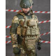 Плитоноска 4 швидкі скидання Cordura піксель НП5128