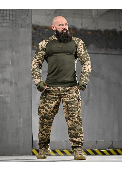 Тактичний костюм 3в1 HELISTRONG піксель 