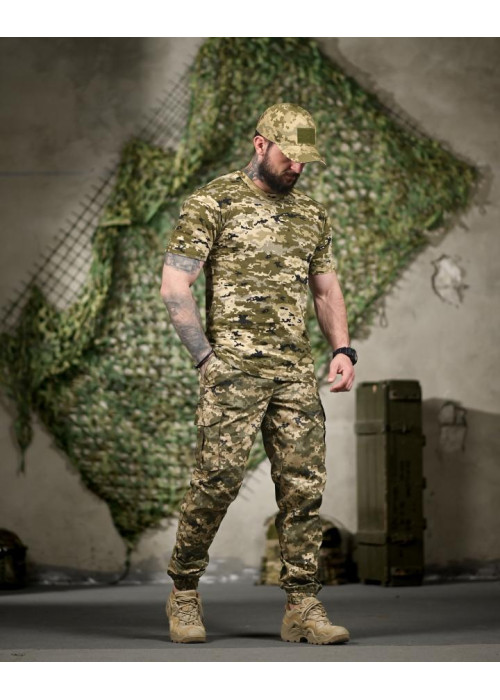 Літній тактичний комплект 3в1 BANDIT Форма Піксель літо