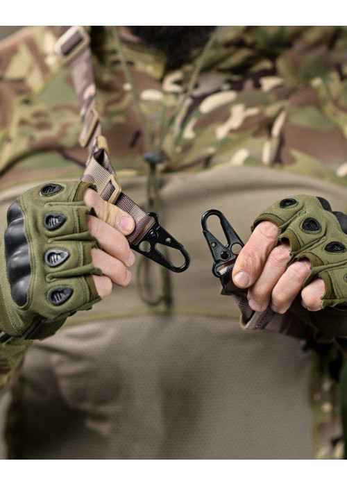 Двоточковий ремінь для зброї   cordura Мультикам
