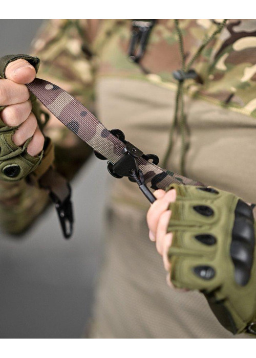 Двоточковий ремінь для зброї   cordura Мультикам