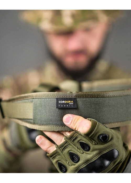 Двоточковий ремінь для зброї cordura Оливковий