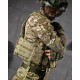 Тактична плитоноска 4 швидкі скидання з напашником Cordura