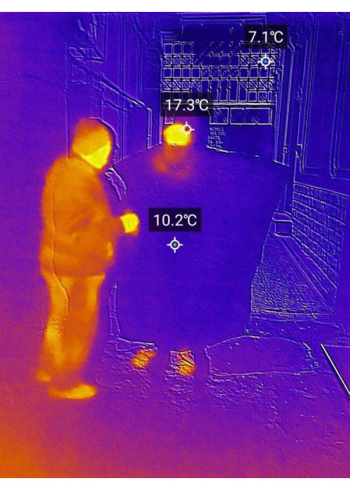 Антитепловізор пончо Стелс V2.0 Мультикам – захист від тепловізійного спостереження