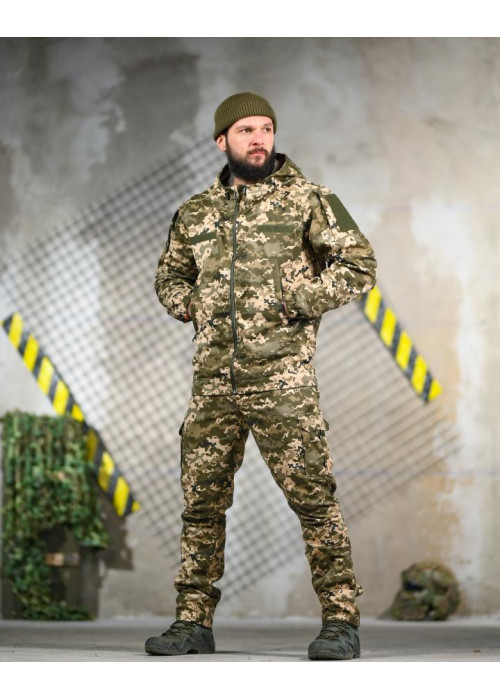 Літній тактичний костюм GECKTAR піксель ДЛ6497