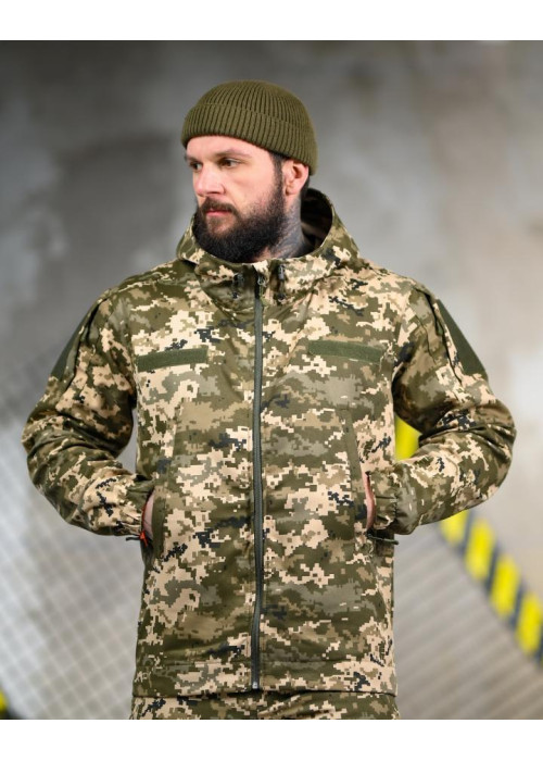 Літній тактичний костюм GECKTAR піксель ДЛ6497