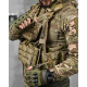 Плитоноска з напашником 4 швидких скидання Cordura мультикам