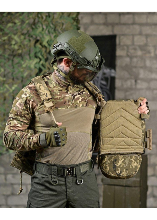 Плитоноска 4 точки скидання Attack PREMIUM   піксель