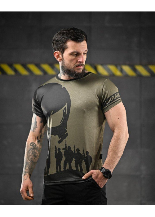 Тактична футболка потоотводяющая oblivion Panisher soldiers