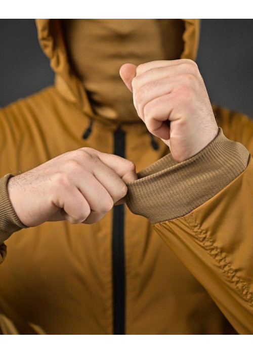 Тактична ветрівка куртка Oblivion Army Койот