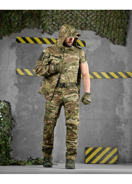 Люксовий літній тактичний комплект 6в1 VALOR — військова форма з комплектуючими