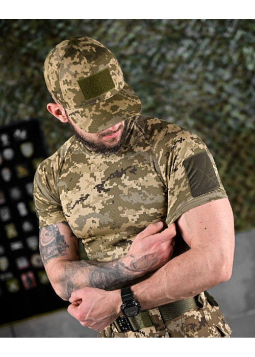 Літній еластичний тактичний костюм hunger  5в1 піксель