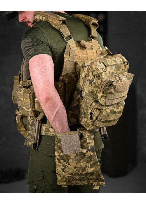 Плитоноска + РПС ATACK TIMUCHIN    піксель 