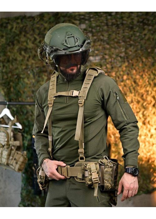 Розвантажувальний пояс РПС 7.62 (піксель) у комплекті — Cordura 500D, MOLLE, анатомічний