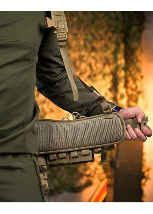Розвантажувальний пояс РПС 7.62 (піксель) у комплекті — Cordura 500D, MOLLE, анатомічний