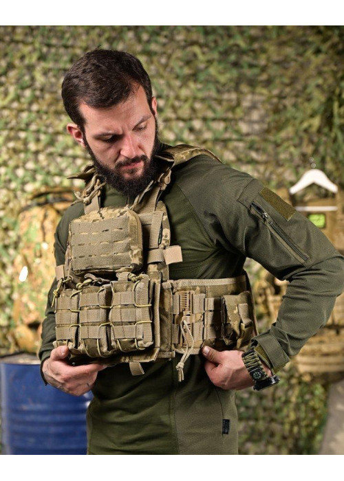 Тактична плитоноска 7.62 Піксель із 