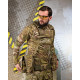 Розвантажувальний пояс РПС Attack Мультикам у зборі: Cordura 500D, 4 підсумки, аптечка, сумка скидання