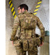 Розвантажувальний пояс РПС Attack Мультикам у зборі: Cordura 500D, 4 підсумки, аптечка, сумка скидання
