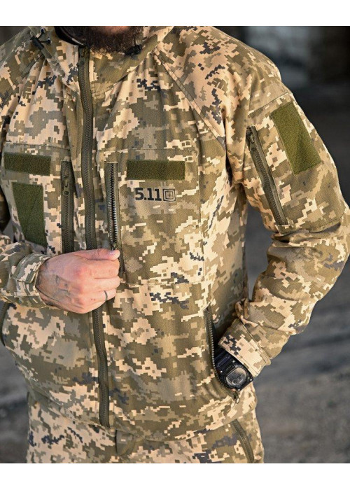 Тактичний костюм 3в1CLON піксель 5.11(K1 3 - 00)