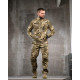 Тактичний костюм FENIX піксель  флісова кофта + штани, військова форма Polar fleece + ріп-стоп, тактичний одяг для служби