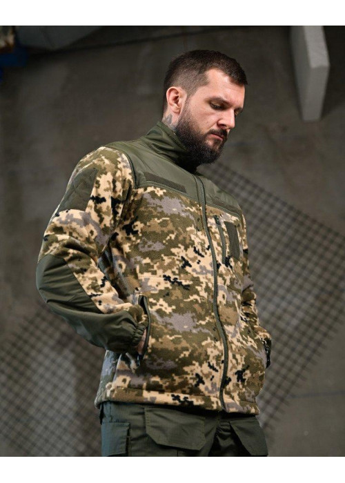 Флісова кофта піксель TERMIT