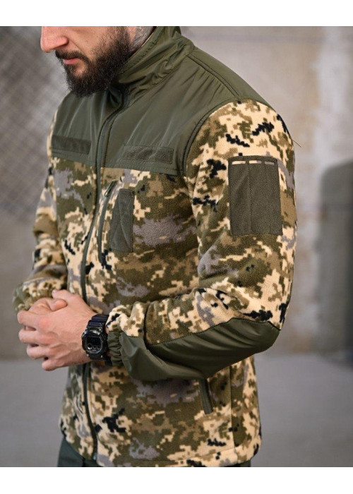 Флісова кофта піксель TERMIT