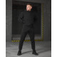 Флісовий спортивний костюм чорний